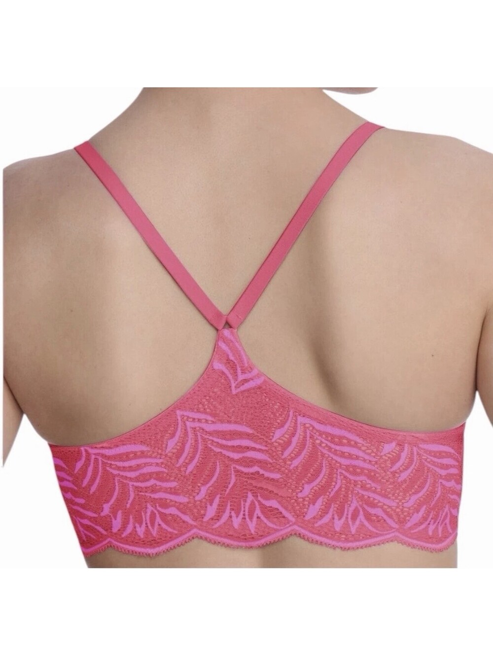 Natori Bra 728309 Lush Front Close Contour underwire Fuchsia Rose  size 30C